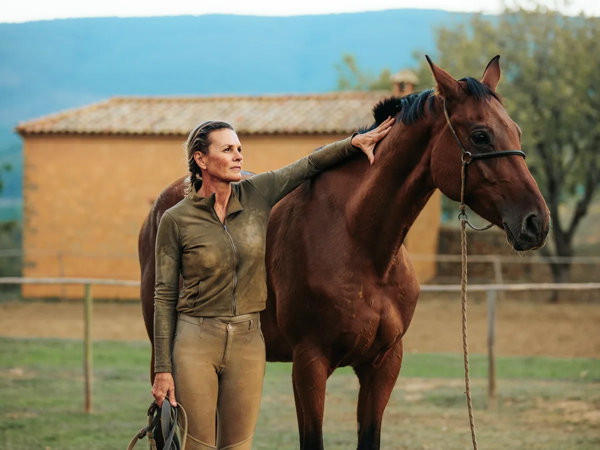 Cours d'équitation à Poncins, Loire